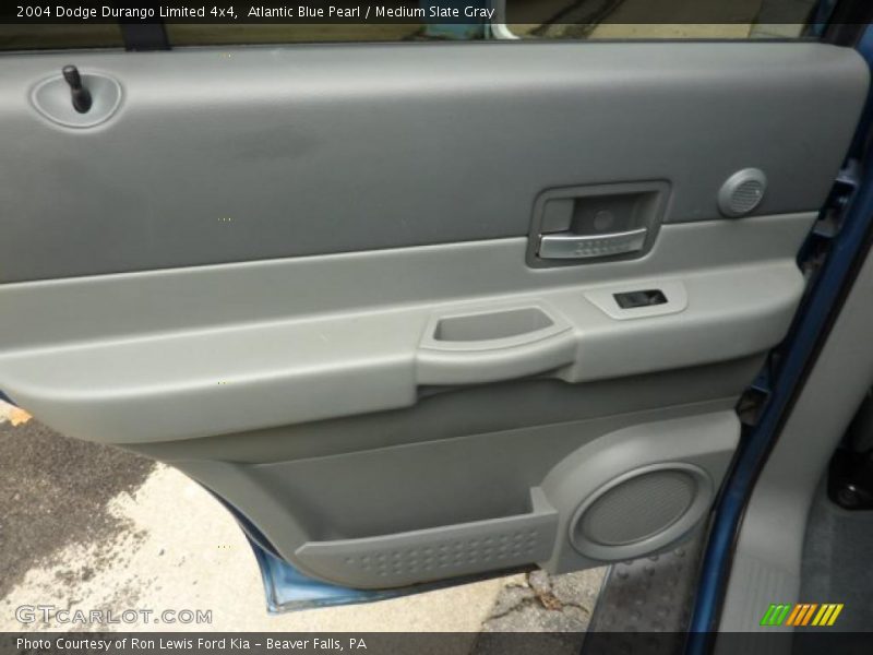 Atlantic Blue Pearl / Medium Slate Gray 2004 Dodge Durango Limited 4x4