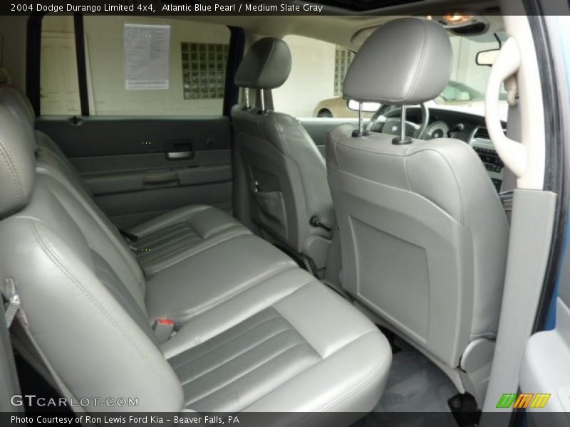 Atlantic Blue Pearl / Medium Slate Gray 2004 Dodge Durango Limited 4x4