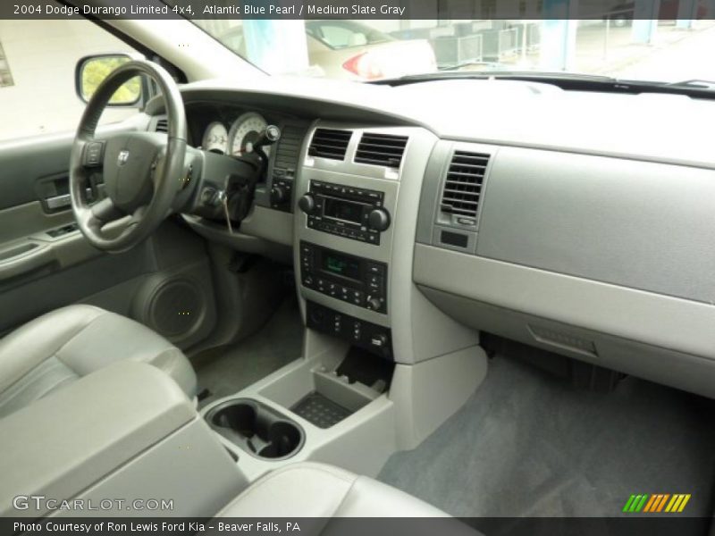 Atlantic Blue Pearl / Medium Slate Gray 2004 Dodge Durango Limited 4x4