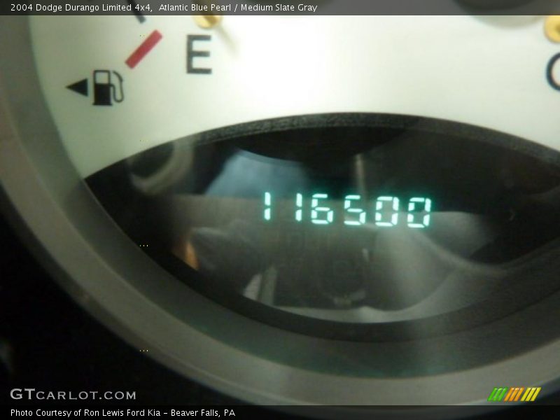 Atlantic Blue Pearl / Medium Slate Gray 2004 Dodge Durango Limited 4x4