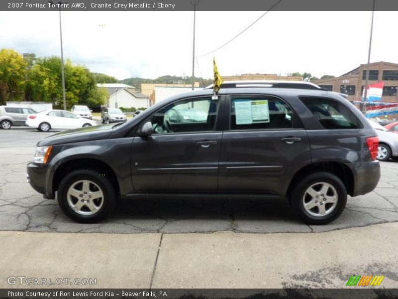 Granite Grey Metallic / Ebony 2007 Pontiac Torrent AWD