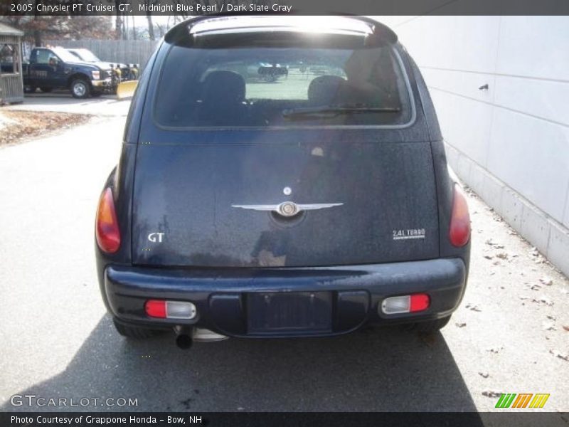 Midnight Blue Pearl / Dark Slate Gray 2005 Chrysler PT Cruiser GT