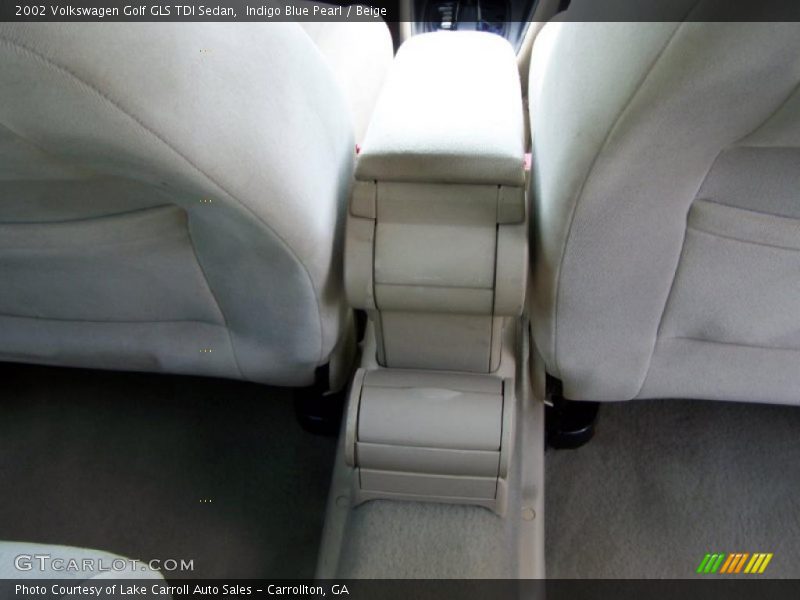 Indigo Blue Pearl / Beige 2002 Volkswagen Golf GLS TDI Sedan