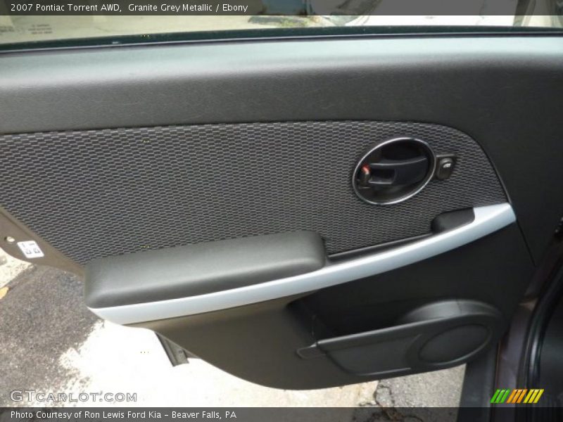 Granite Grey Metallic / Ebony 2007 Pontiac Torrent AWD
