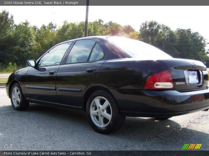 Super Black / Midnight 2000 Nissan Sentra GXE