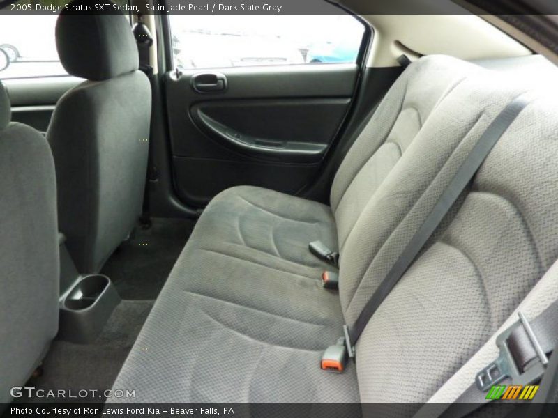 Satin Jade Pearl / Dark Slate Gray 2005 Dodge Stratus SXT Sedan