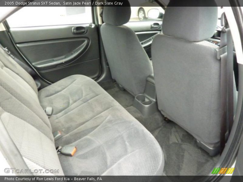 Satin Jade Pearl / Dark Slate Gray 2005 Dodge Stratus SXT Sedan