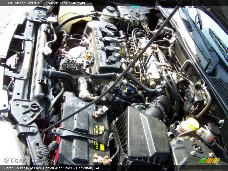 Super Black / Midnight 2000 Nissan Sentra GXE