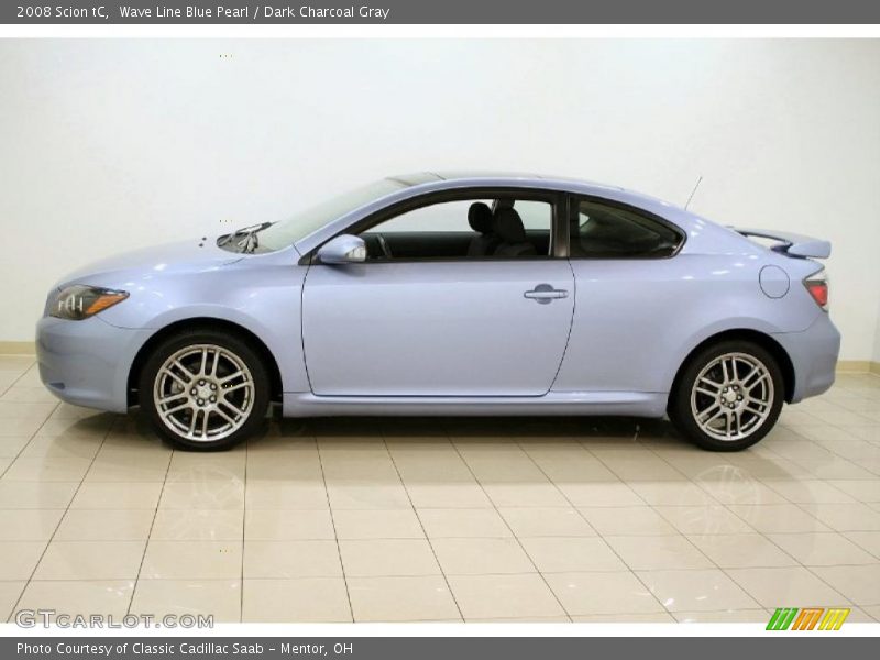 Wave Line Blue Pearl / Dark Charcoal Gray 2008 Scion tC