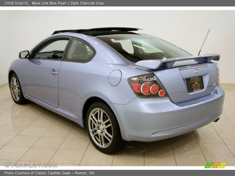 Wave Line Blue Pearl / Dark Charcoal Gray 2008 Scion tC