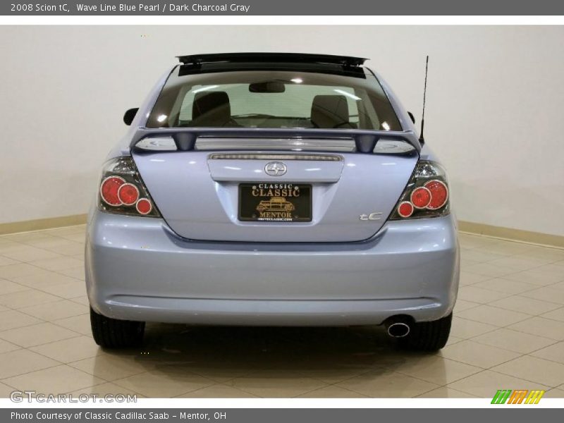 Wave Line Blue Pearl / Dark Charcoal Gray 2008 Scion tC