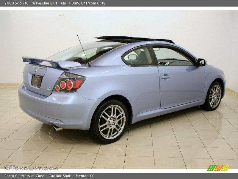 Wave Line Blue Pearl / Dark Charcoal Gray 2008 Scion tC