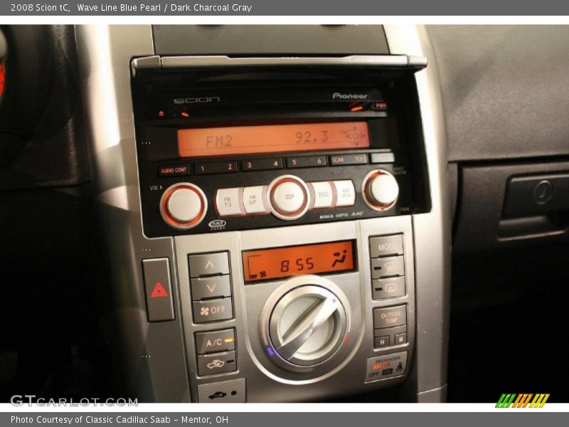 Wave Line Blue Pearl / Dark Charcoal Gray 2008 Scion tC