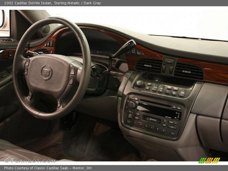 Sterling Metallic / Dark Gray 2002 Cadillac DeVille Sedan