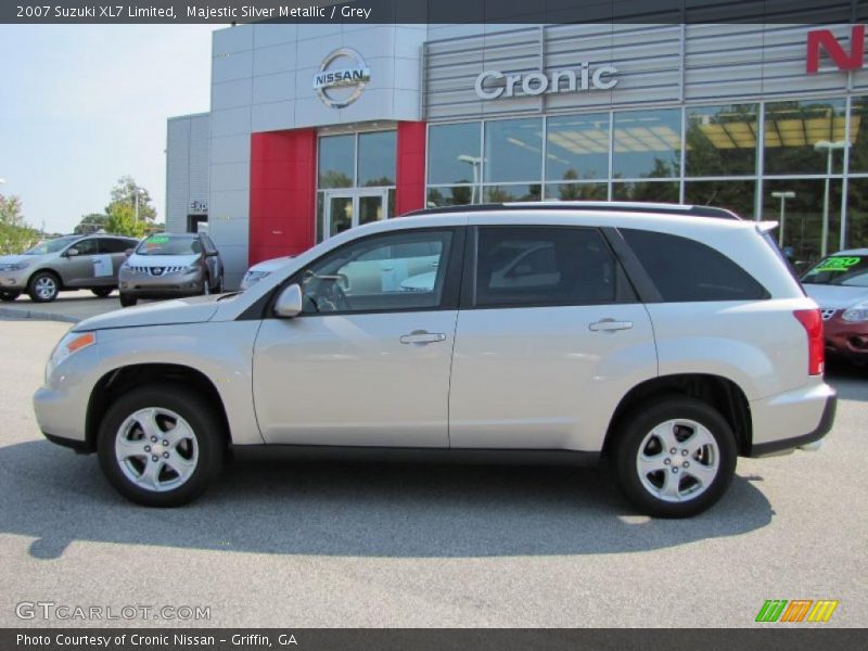 Majestic Silver Metallic / Grey 2007 Suzuki XL7 Limited