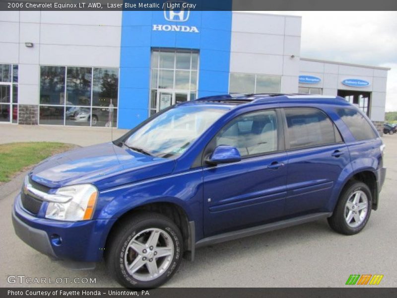 Laser Blue Metallic / Light Gray 2006 Chevrolet Equinox LT AWD