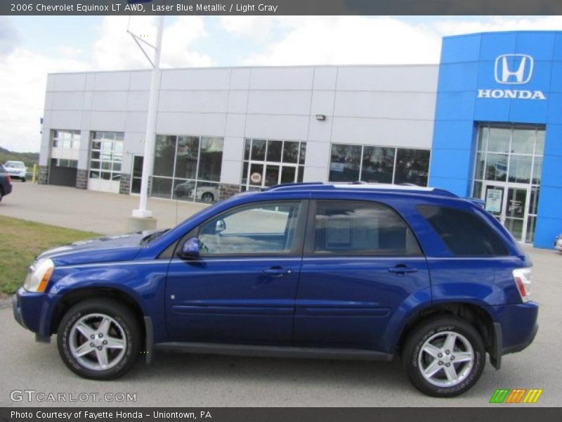 Laser Blue Metallic / Light Gray 2006 Chevrolet Equinox LT AWD