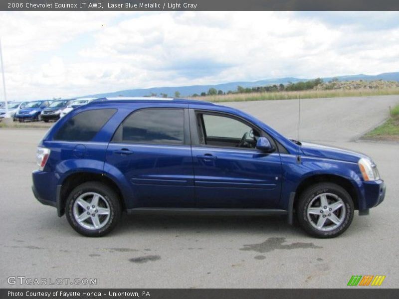 Laser Blue Metallic / Light Gray 2006 Chevrolet Equinox LT AWD
