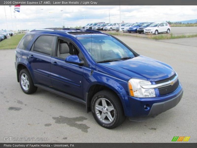 Laser Blue Metallic / Light Gray 2006 Chevrolet Equinox LT AWD