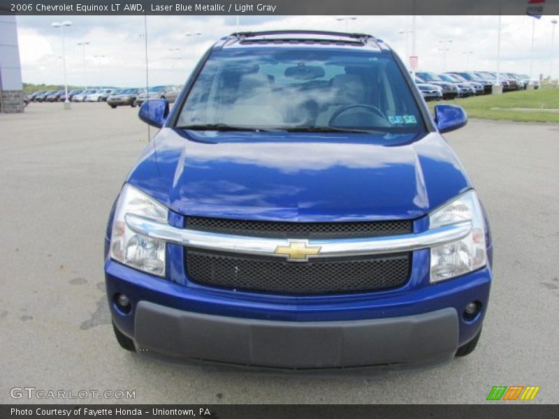 Laser Blue Metallic / Light Gray 2006 Chevrolet Equinox LT AWD