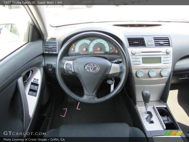 Super White / Ash 2007 Toyota Camry SE