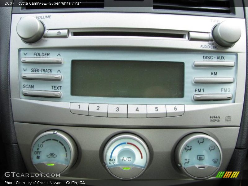 Super White / Ash 2007 Toyota Camry SE