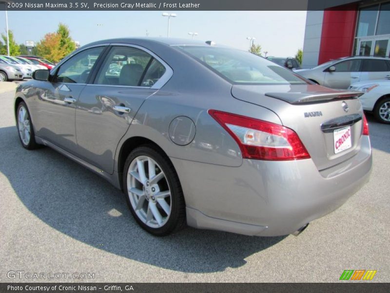 Precision Gray Metallic / Frost Leather 2009 Nissan Maxima 3.5 SV