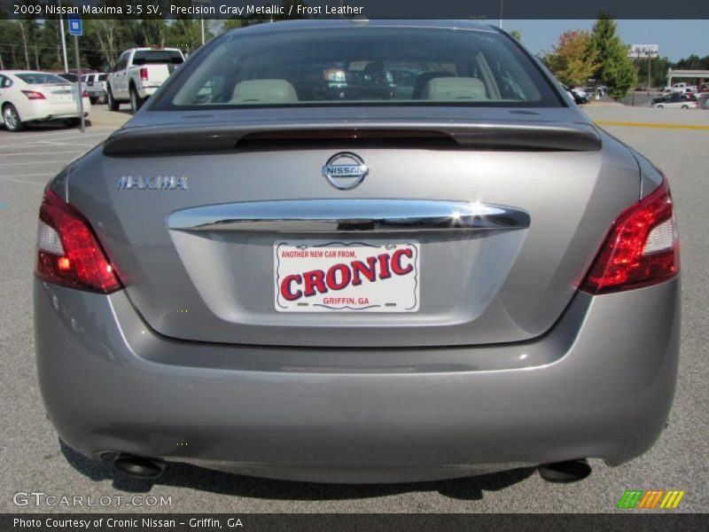 Precision Gray Metallic / Frost Leather 2009 Nissan Maxima 3.5 SV