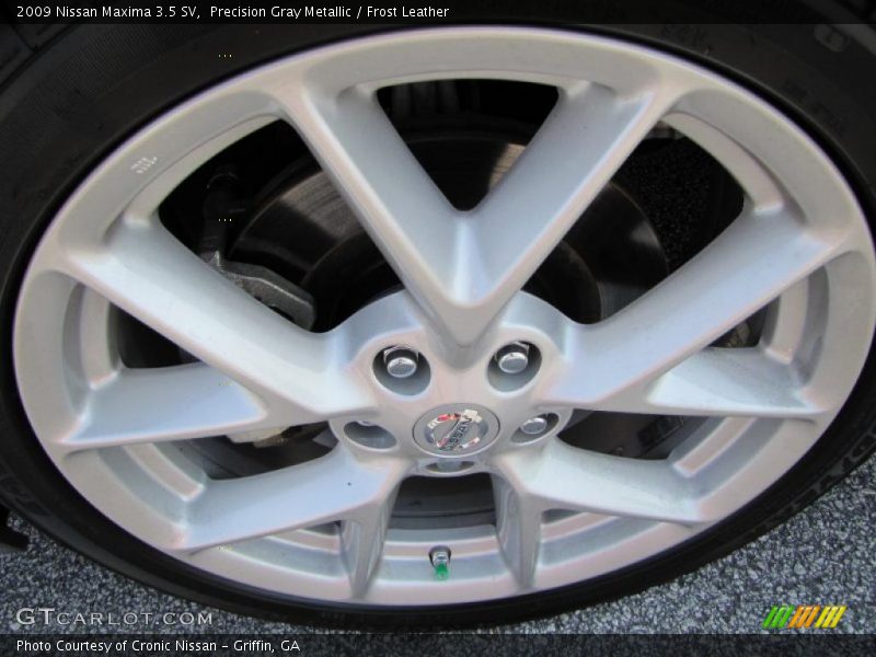 Precision Gray Metallic / Frost Leather 2009 Nissan Maxima 3.5 SV