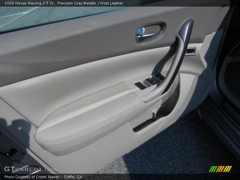 Precision Gray Metallic / Frost Leather 2009 Nissan Maxima 3.5 SV