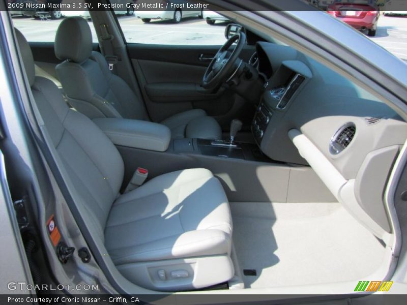 Precision Gray Metallic / Frost Leather 2009 Nissan Maxima 3.5 SV