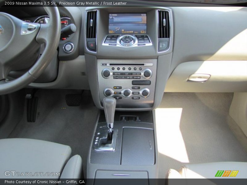 Precision Gray Metallic / Frost Leather 2009 Nissan Maxima 3.5 SV
