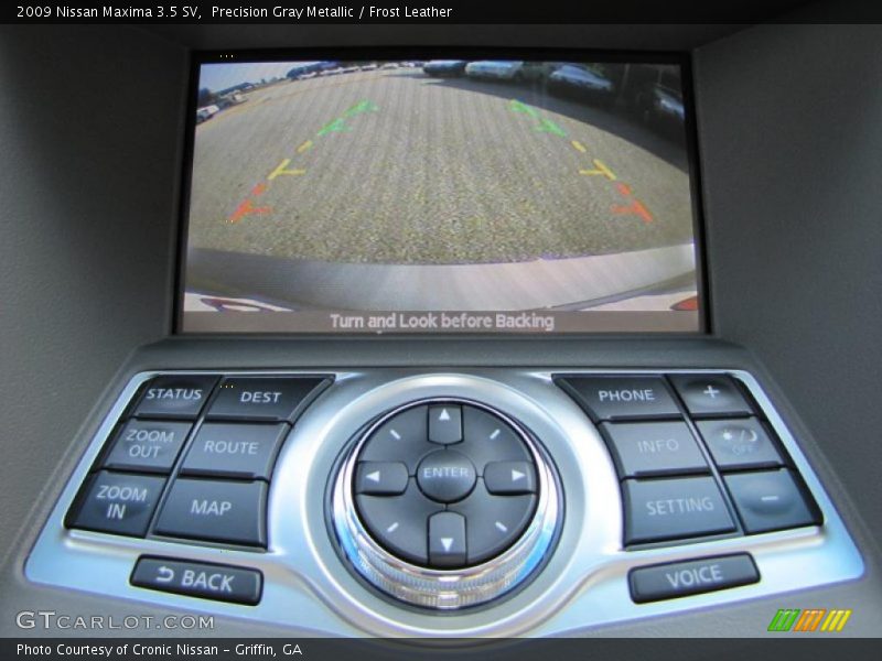 Precision Gray Metallic / Frost Leather 2009 Nissan Maxima 3.5 SV