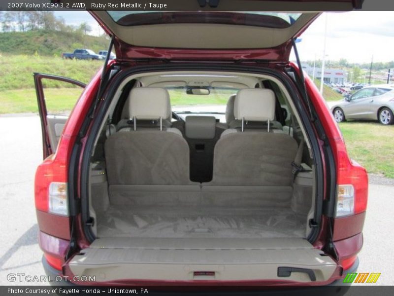 Ruby Red Metallic / Taupe 2007 Volvo XC90 3.2 AWD