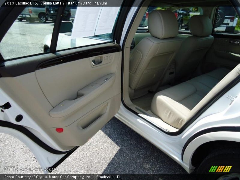 Vanilla Latte / Titanium/Dark Titanium 2010 Cadillac DTS