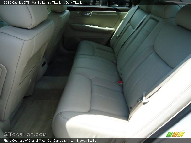 Vanilla Latte / Titanium/Dark Titanium 2010 Cadillac DTS