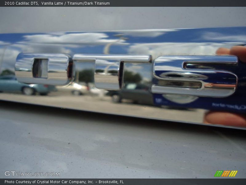 Vanilla Latte / Titanium/Dark Titanium 2010 Cadillac DTS