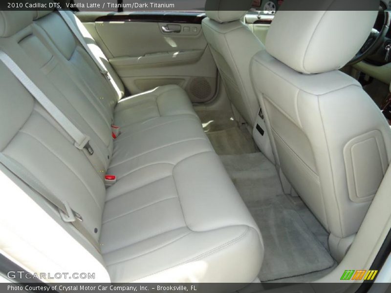Vanilla Latte / Titanium/Dark Titanium 2010 Cadillac DTS