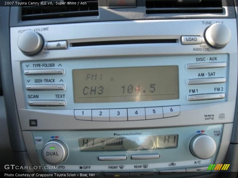 Super White / Ash 2007 Toyota Camry XLE V6