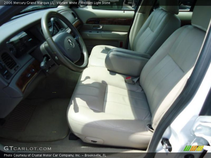 Vibrant White / Medium Light Stone 2006 Mercury Grand Marquis LS