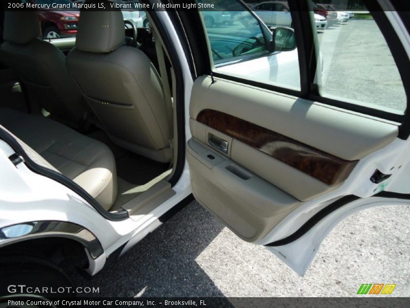 Vibrant White / Medium Light Stone 2006 Mercury Grand Marquis LS