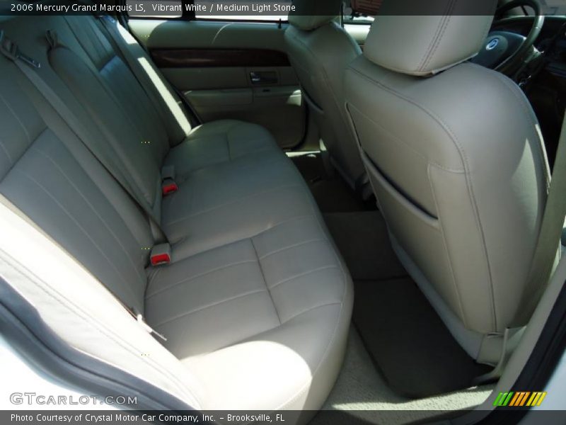 Vibrant White / Medium Light Stone 2006 Mercury Grand Marquis LS
