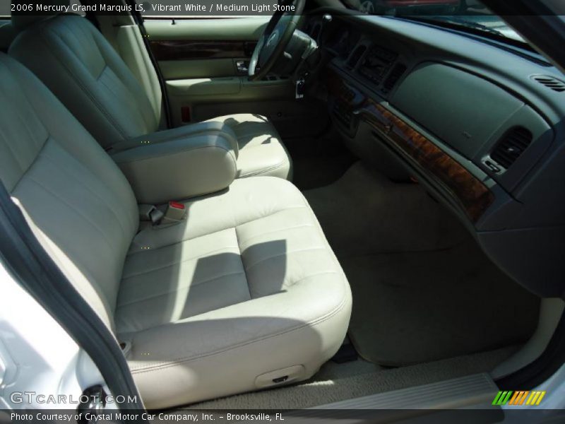 Vibrant White / Medium Light Stone 2006 Mercury Grand Marquis LS