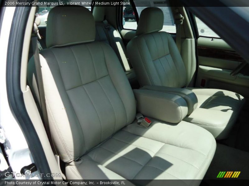 Vibrant White / Medium Light Stone 2006 Mercury Grand Marquis LS