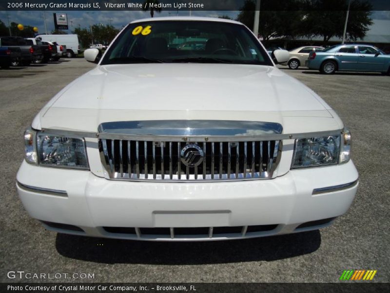 Vibrant White / Medium Light Stone 2006 Mercury Grand Marquis LS