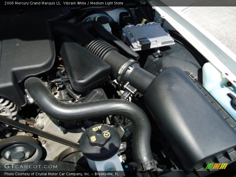 Vibrant White / Medium Light Stone 2006 Mercury Grand Marquis LS
