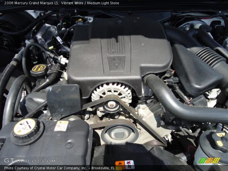 Vibrant White / Medium Light Stone 2006 Mercury Grand Marquis LS