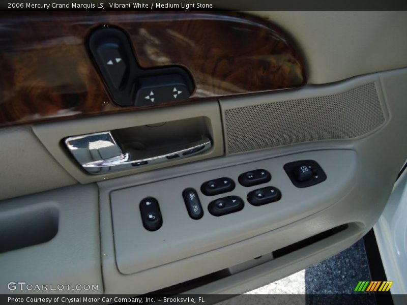 Vibrant White / Medium Light Stone 2006 Mercury Grand Marquis LS