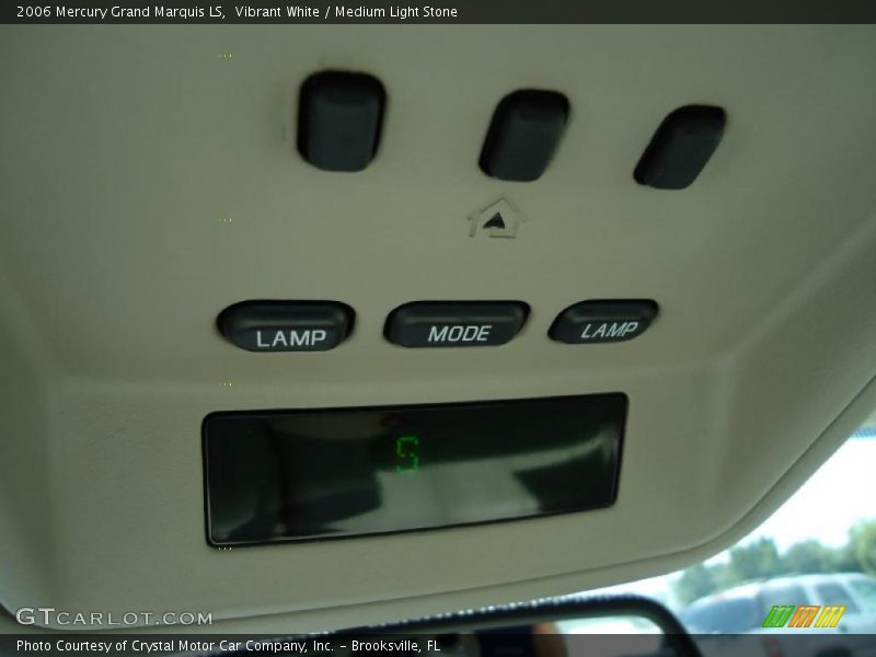 Vibrant White / Medium Light Stone 2006 Mercury Grand Marquis LS