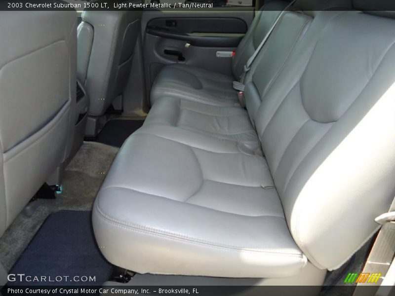 Light Pewter Metallic / Tan/Neutral 2003 Chevrolet Suburban 1500 LT